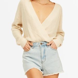 Billabong Bring It Cross-Wrap Sweater